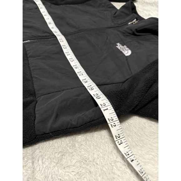 The North Face Denali Girls XL 18 Full Zip Fleece Jacket Pockets - Picture 4 of 6